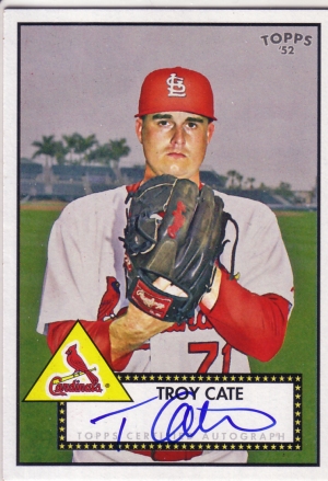 2007 Topps '52 Rookies Troy Cate
